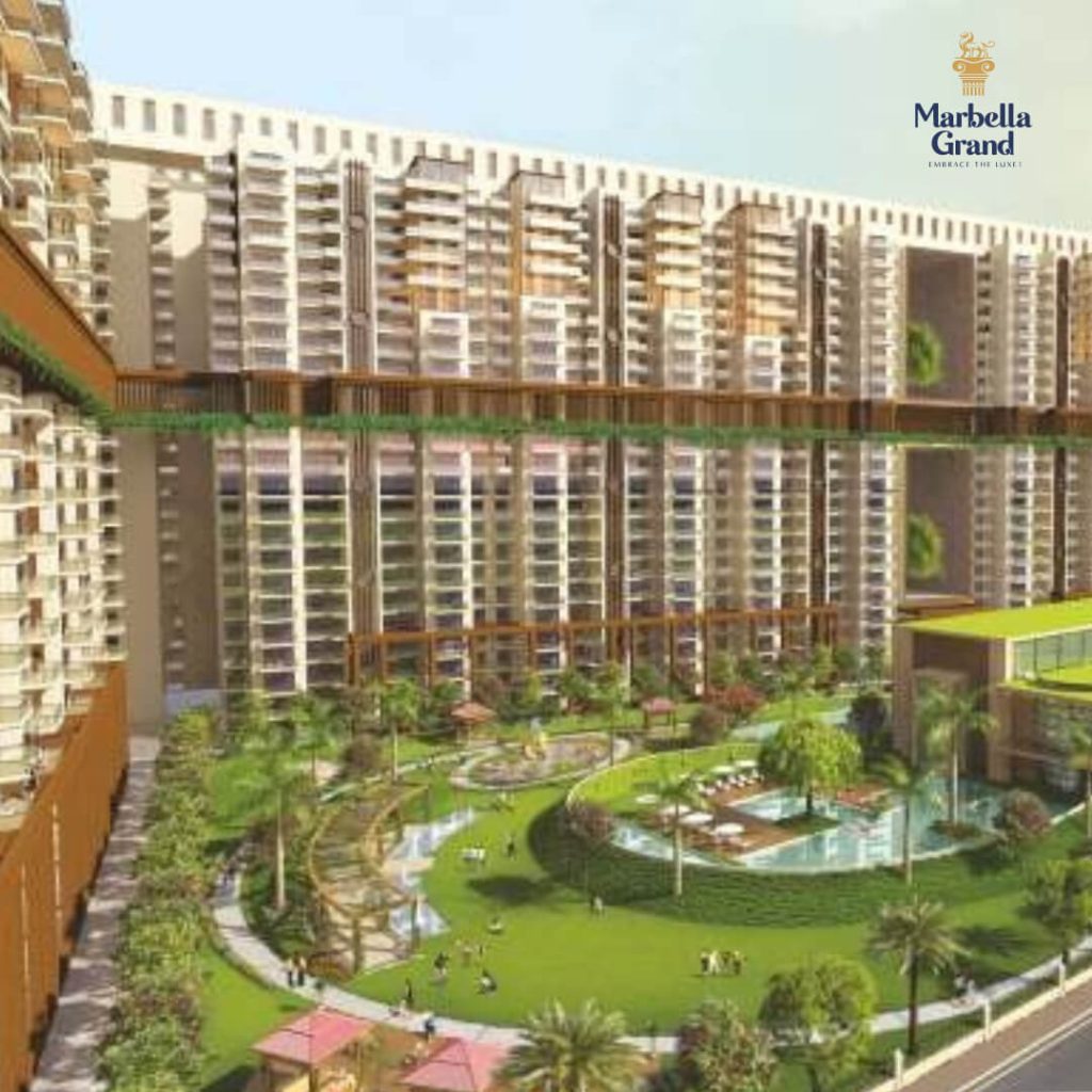 SRG Marbella Grand Mohali - luxury residential apartments with swimming pool and landscaped gardens in Sector 82, IT City Mohali
